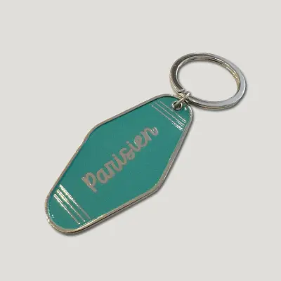 PORTE-CLÉ PARISIEN - MÉTAL ARGENTÉ