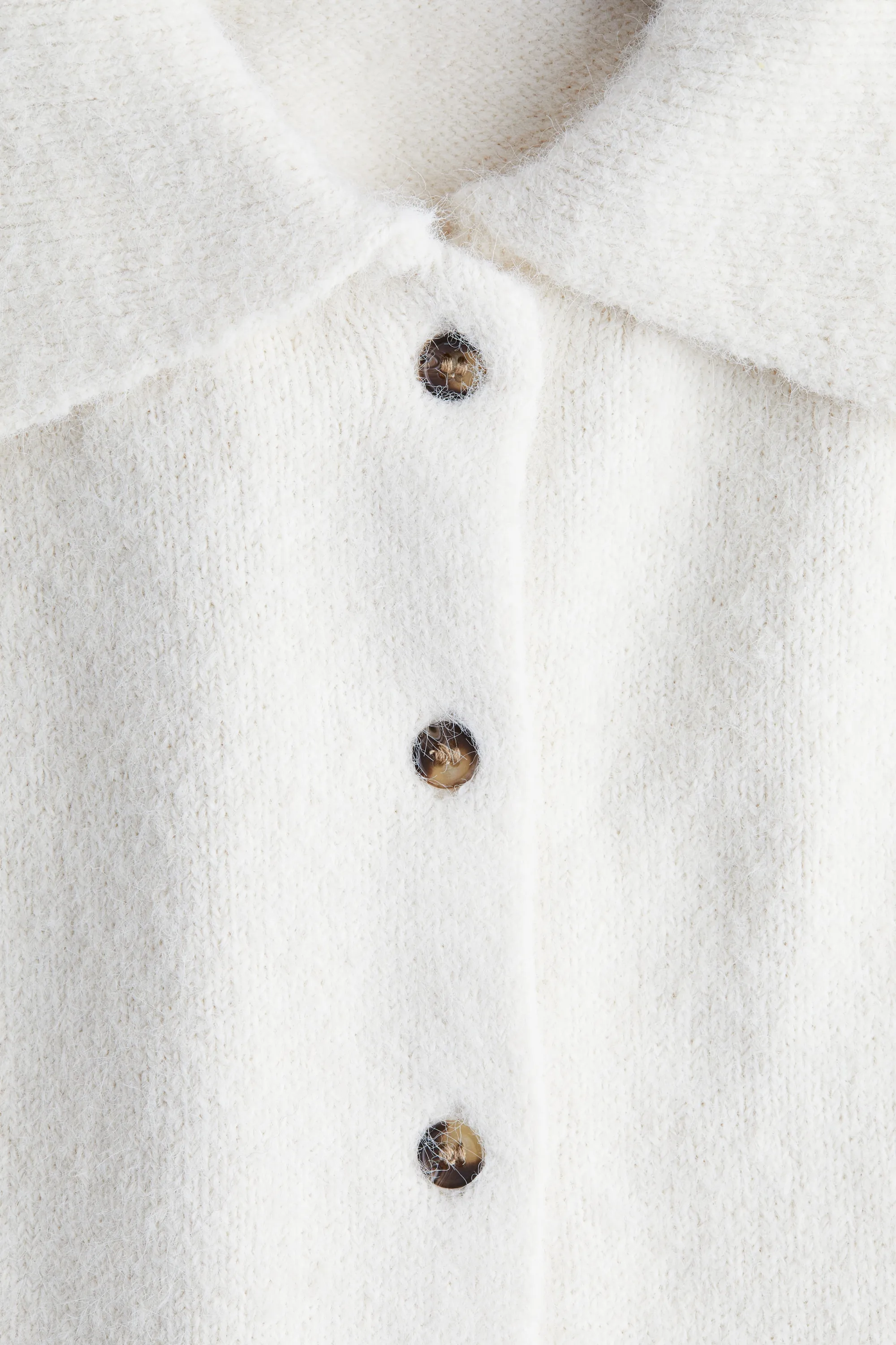 Gilet avec col - Beige clair