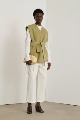 PANTALON CLOVIS ÉCRU — photo 4
