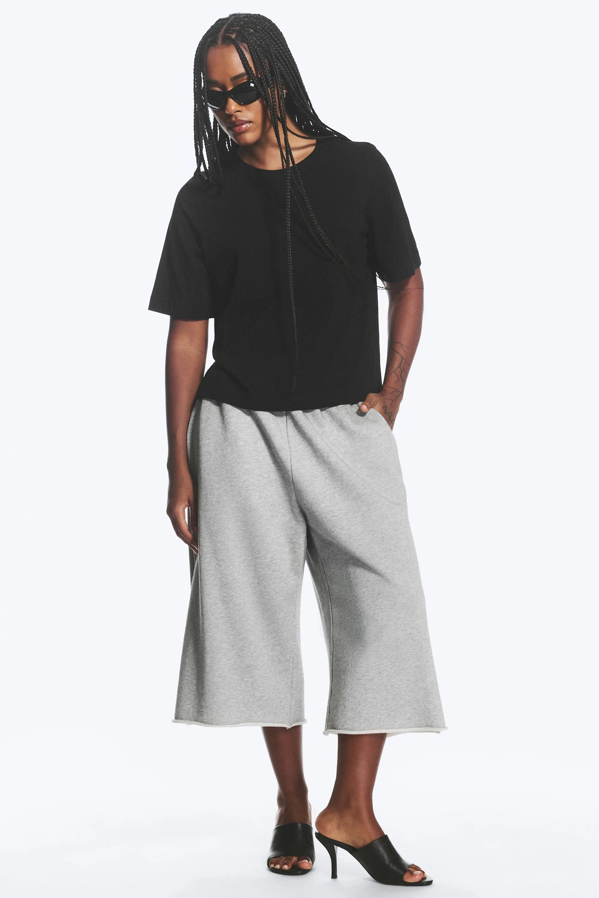 T-shirt carré Perfect - Noir