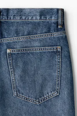 Short Baggy en denim - Bleu denim — photo 3