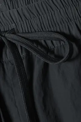 Pantalon de survêtement en nylon - Noir - Beige Stripe — photo 2