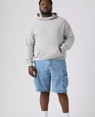 LEVIS CARRIER CARGO SHORT JEAN'S Bleu ciel — photo 3