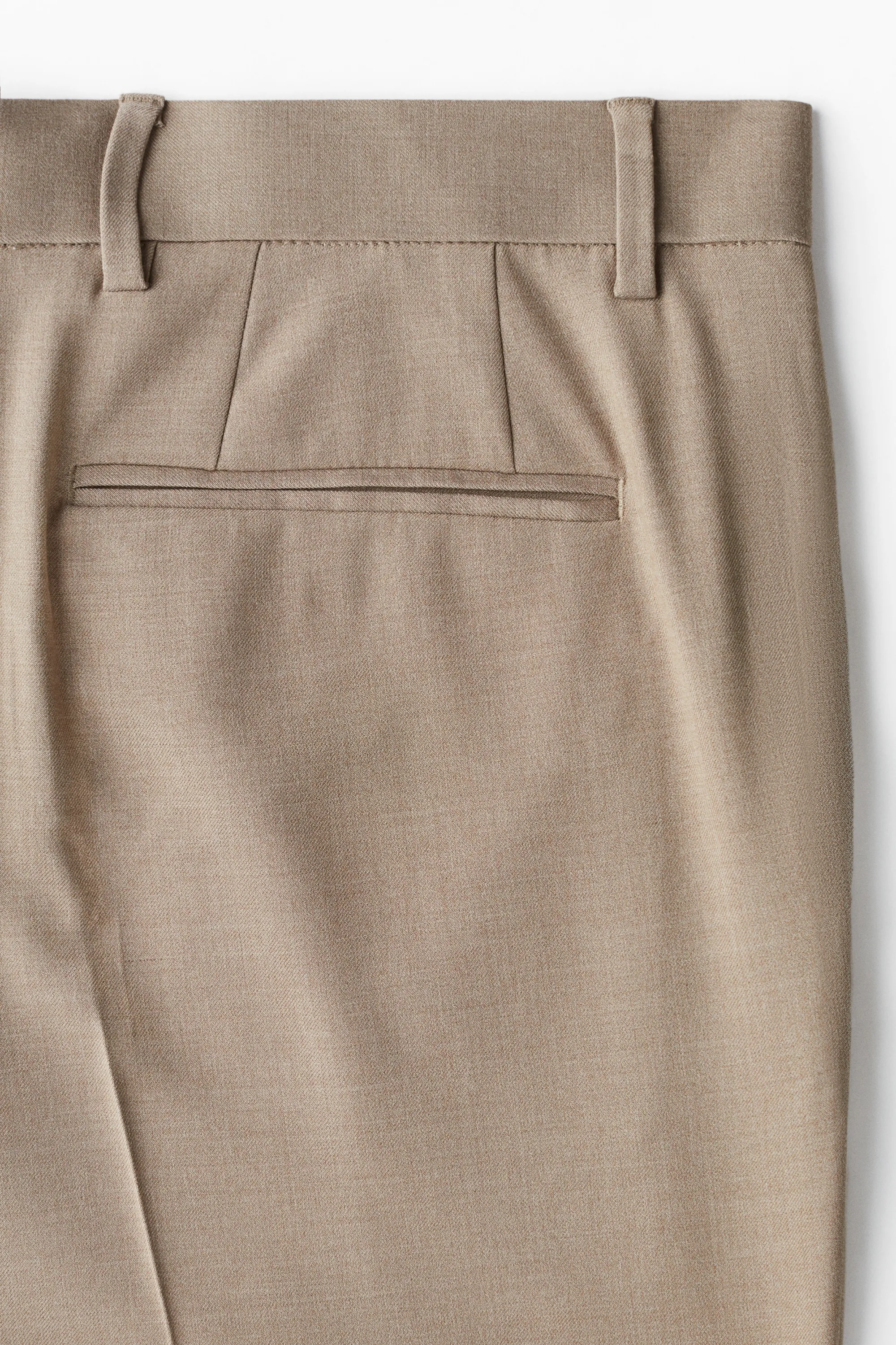 Pantalon de costume Slim Fit - Beige foncé