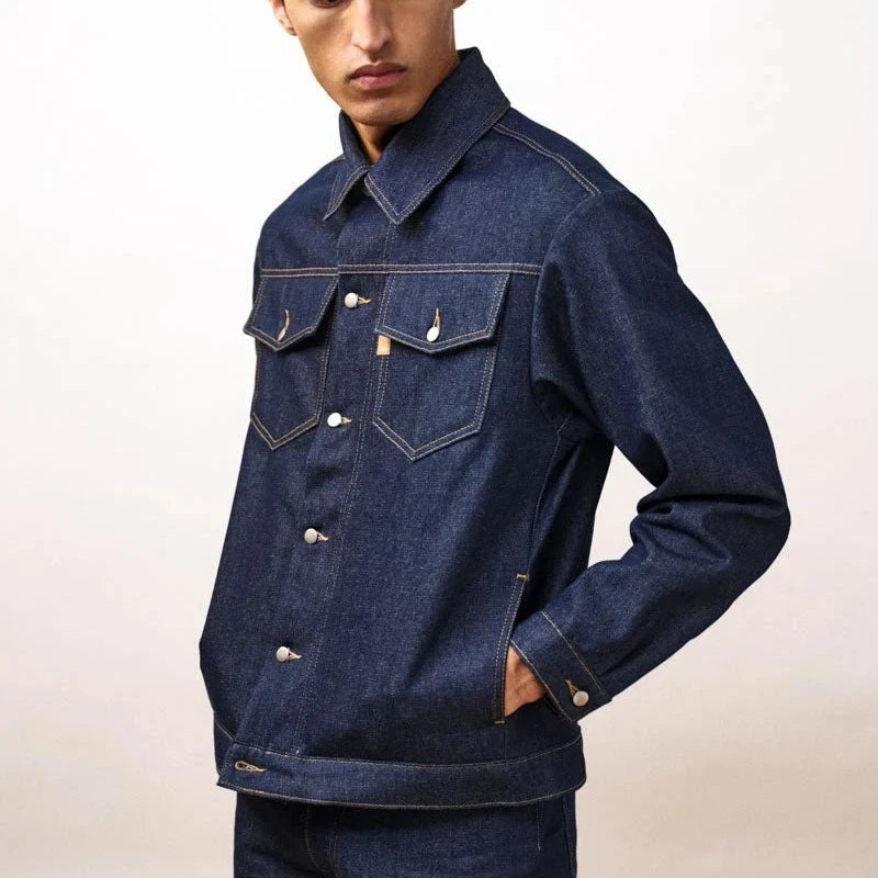 Veste en jeans brut Nico