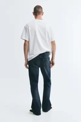 Slim Bootcut Jeans - Bleu denim foncé — photo 2
