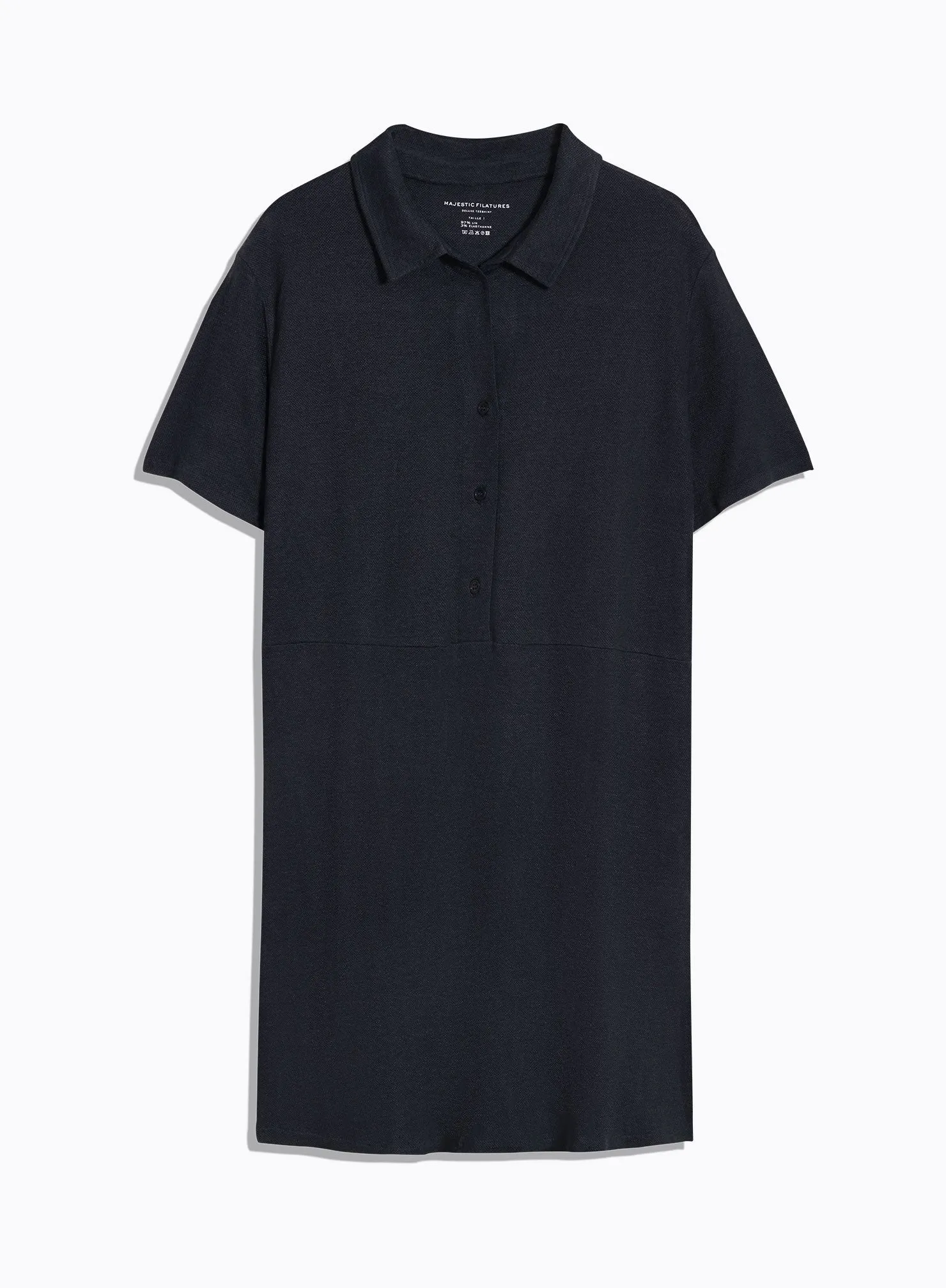 Robe en lin et élasthanne