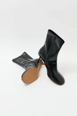 Boots zippées à talon Femme — photo 4