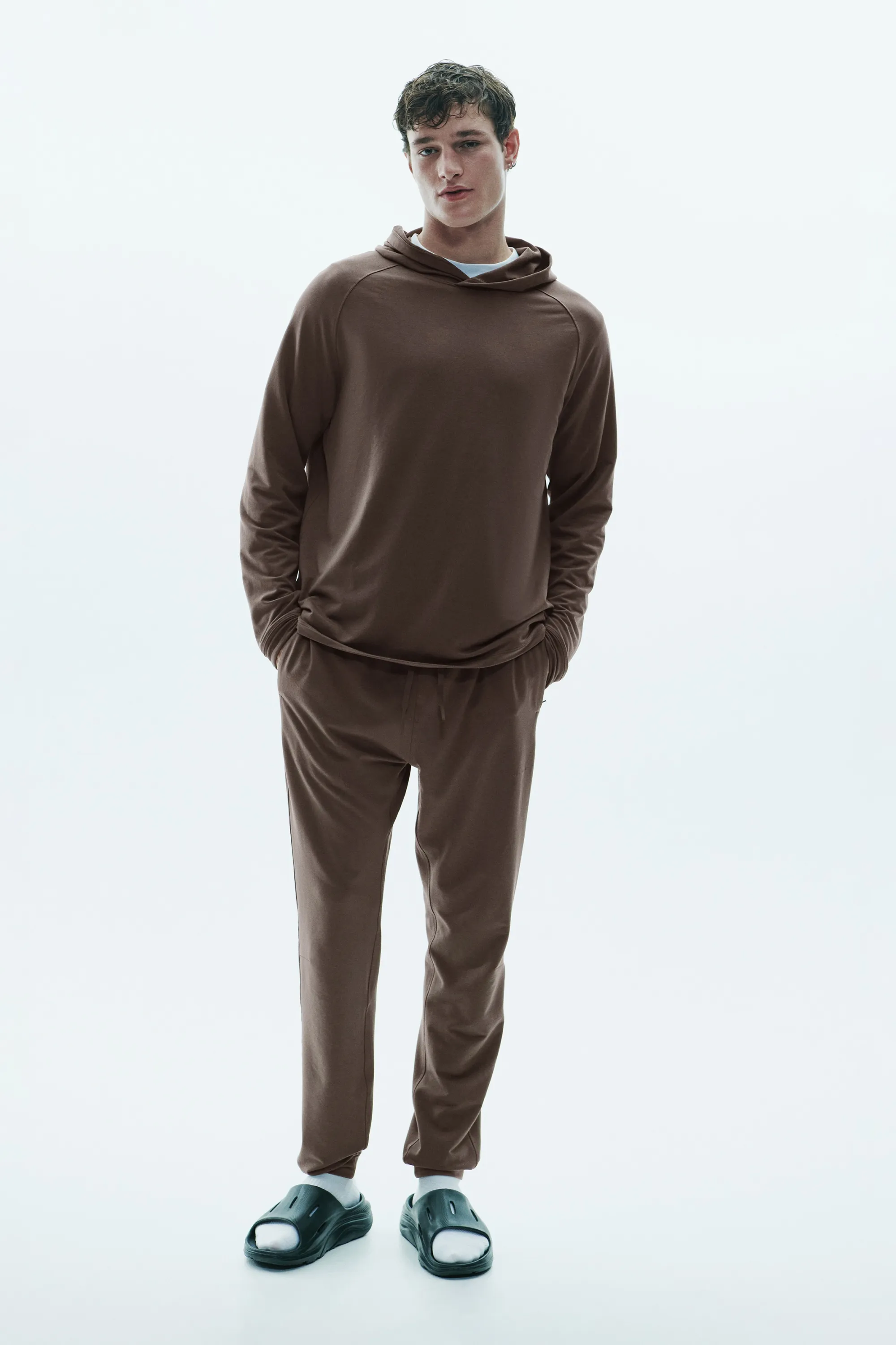 Pantalon jogger de sport Recovery DryMove™ - Taupe