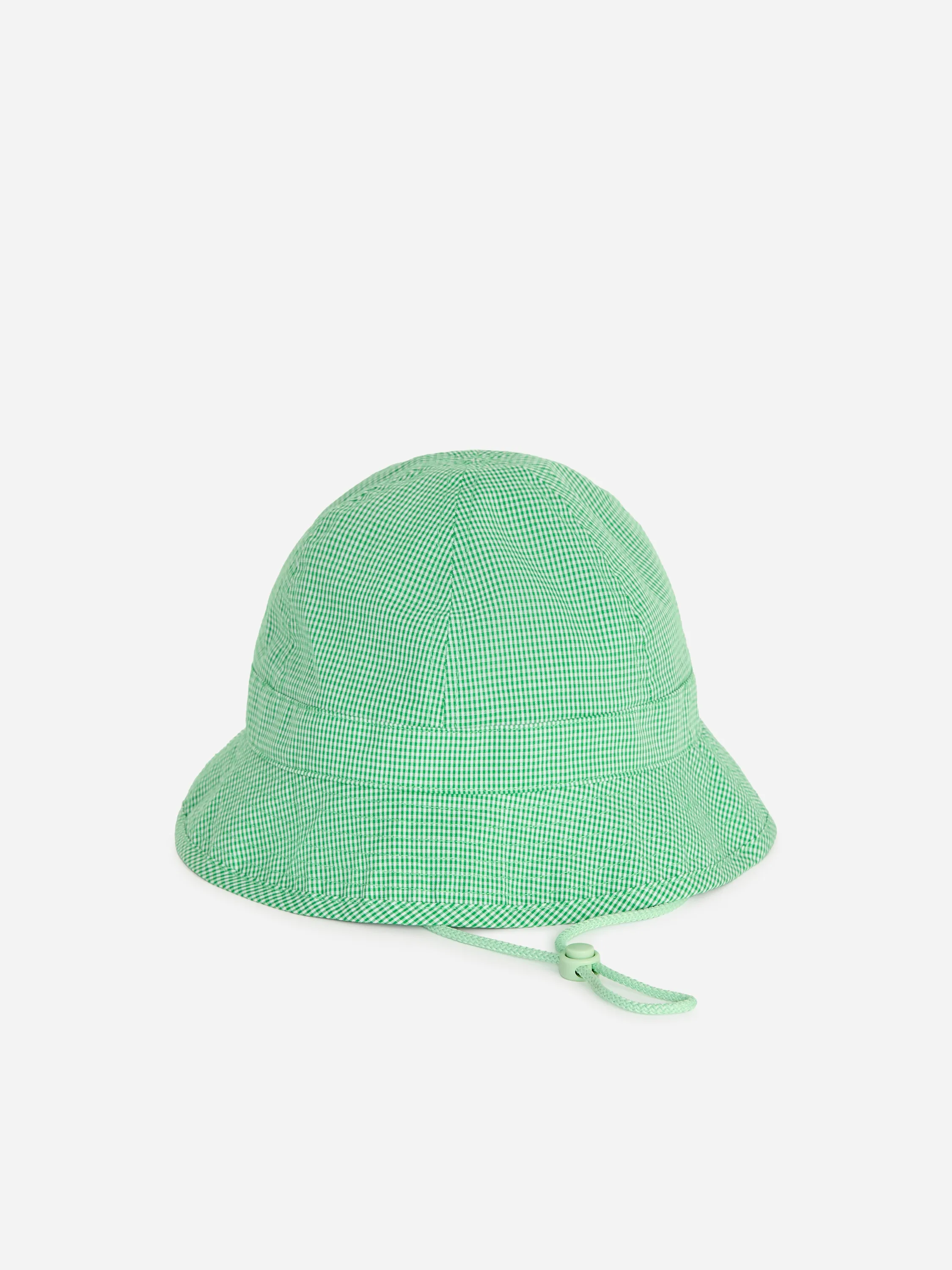 Chapeau flexible - Vert/Blanc à carreaux