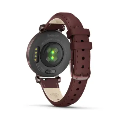 Garmin Lily 2 Classic Dark Bronze bracelet cuir acajou 010-02839-03 — photo 5