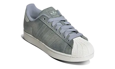 Adidas Superstar II Denim Halo Silver White — photo 2