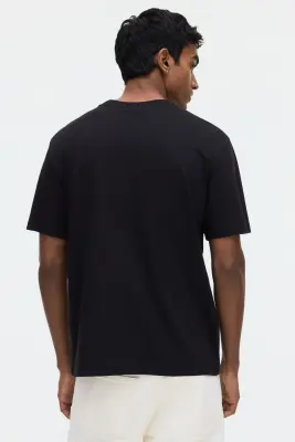 T-shirt COOLMAX® Regular Fit - Noir — photo 4