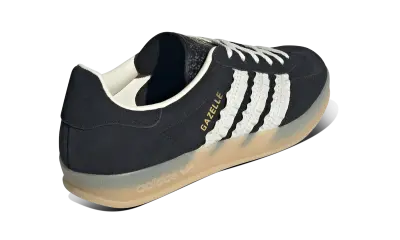 Adidas Gazelle Indoor Core Black Cream White Gum — photo 3