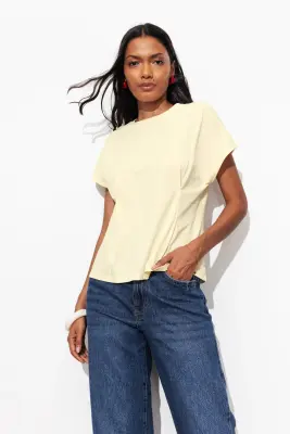 T-shirt à pinces Femme — photo 2