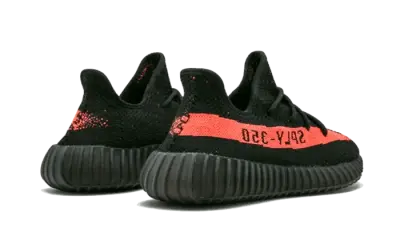 Yeezy Boost 350 V2 Core Black Red — photo 3