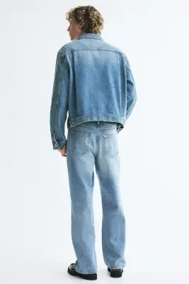 Veste Trucker en denim - Bleu denim — photo 3