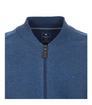 REDMOND GILET ML COTON Bleu — photo 4