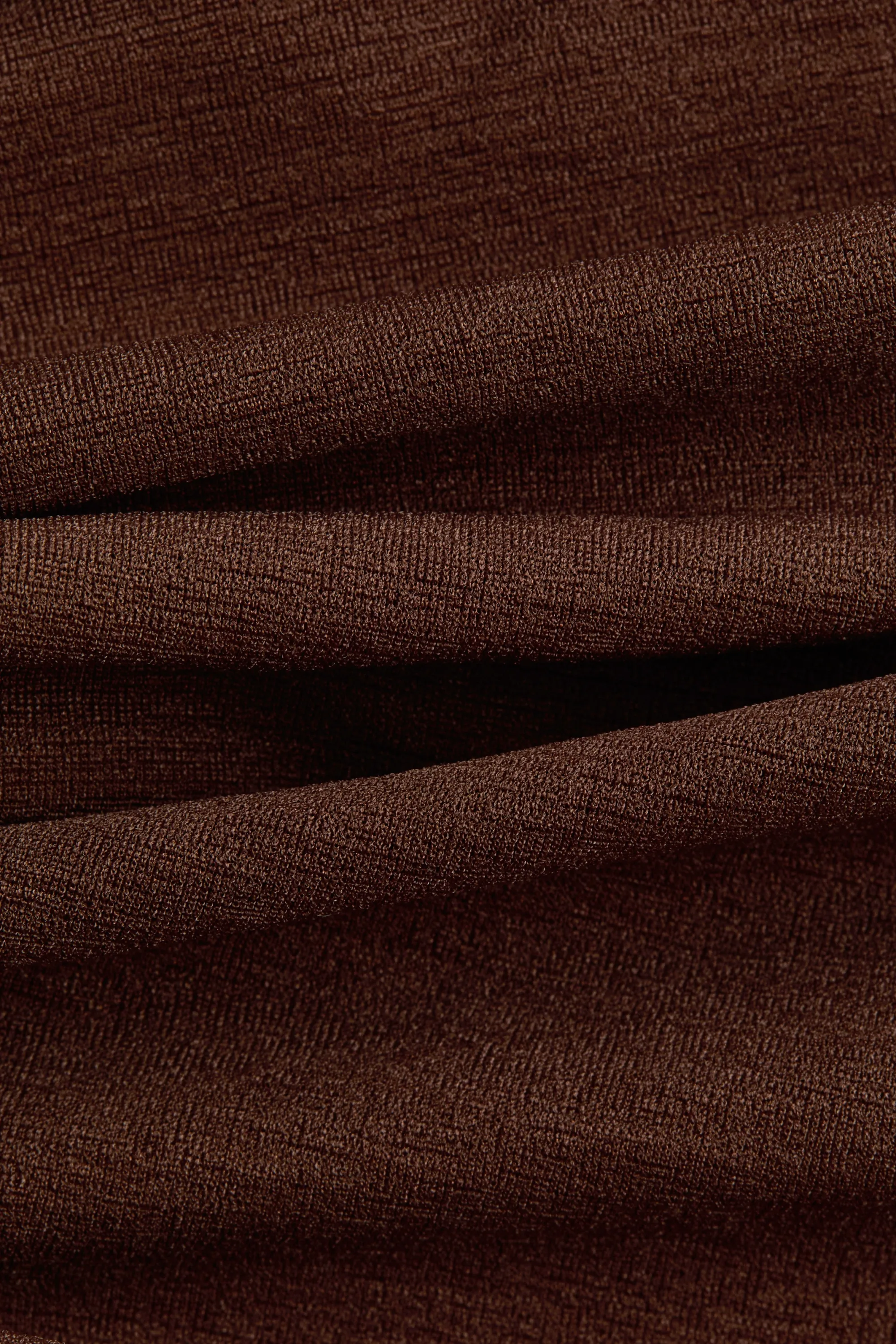 Top dos nu avec détail torsadé - Marron foncé