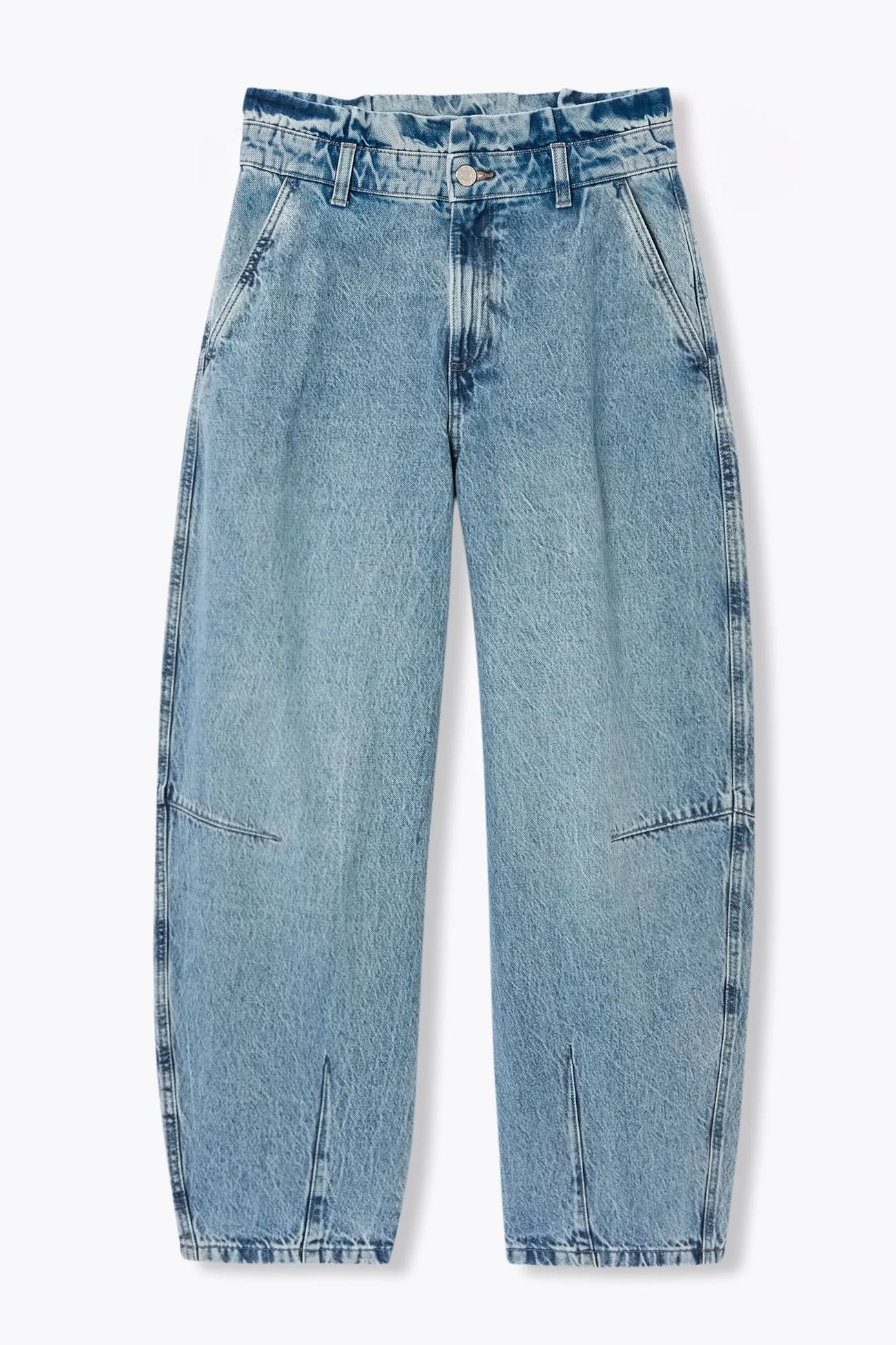 Jean taille haute Femme