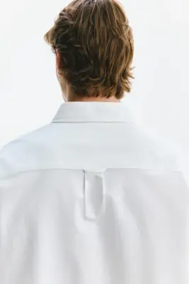 Chemise Oxford Regular Fit - Blanc — photo 4