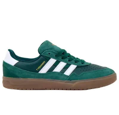 Chaussure Adidas Tyshawn 2 – Green / White / Gum — photo 1