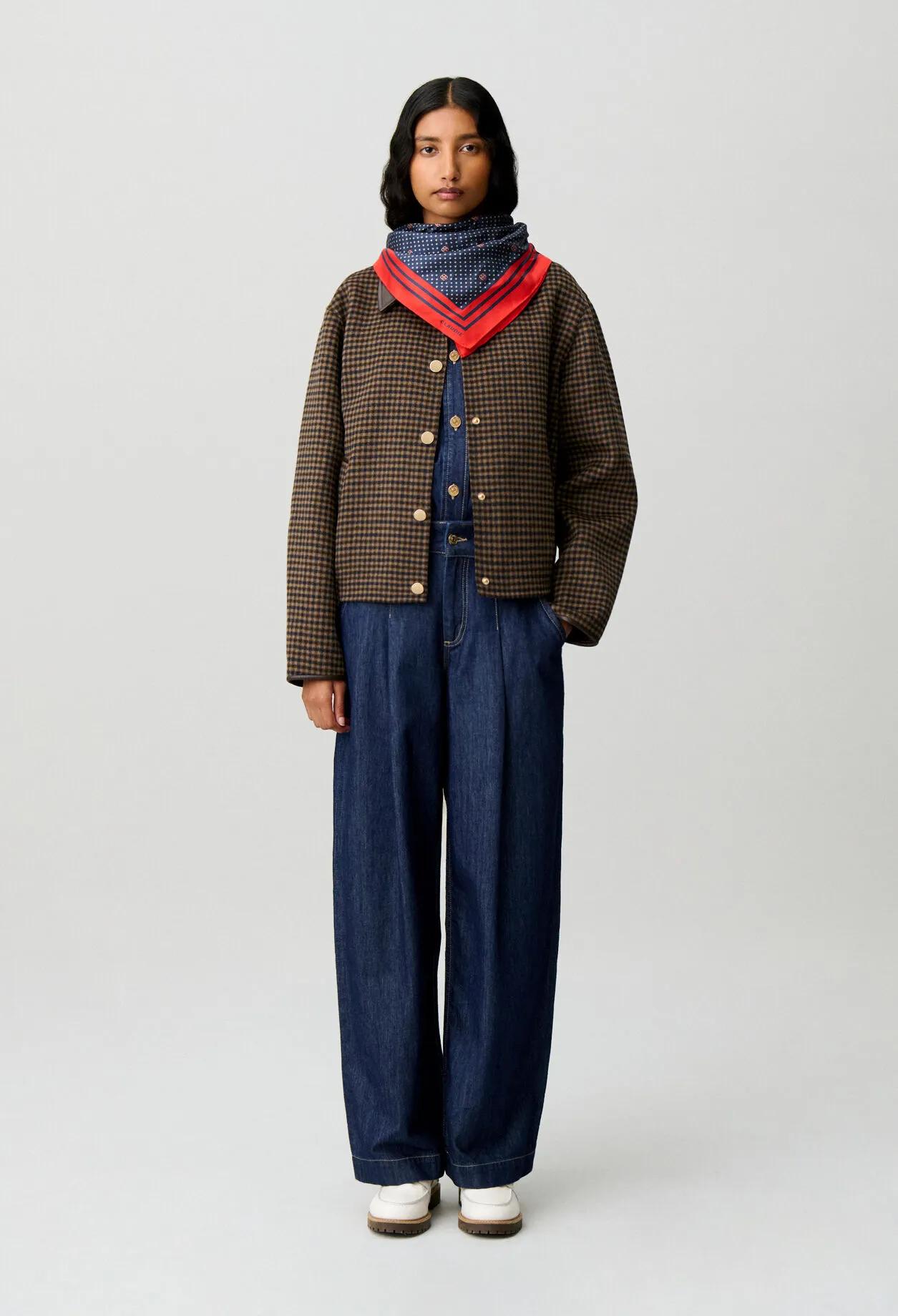 Jean droit denim souple