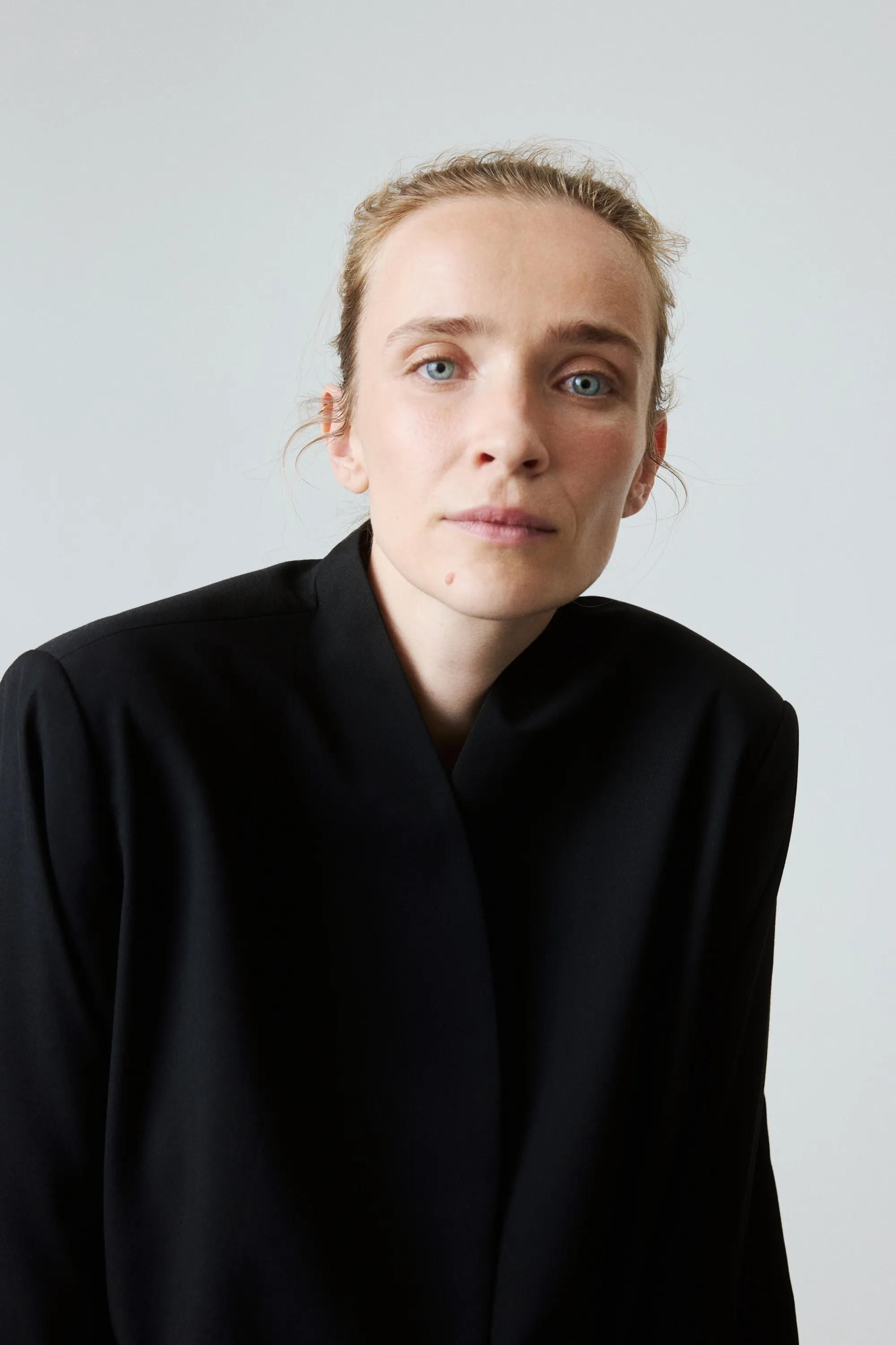 MAMA Blazer avec ceinture - Noir