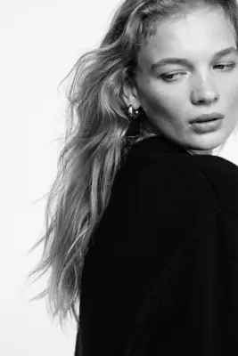 Pull en laine - Noir — photo 2