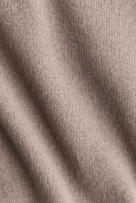 Pull col roulé en cachemire - Taupe clair — photo 4