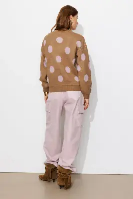 Pull à pois Femme — photo 4