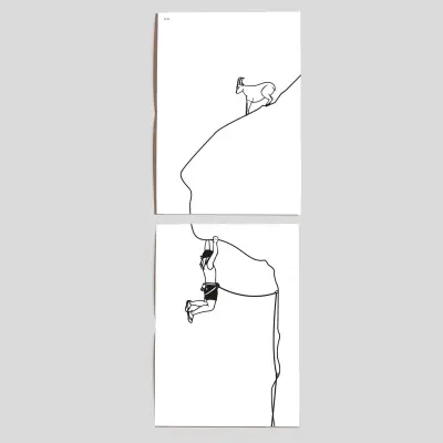 Diptyque d'affiches A4 Sportifs (au choix) – Fere — photo 2