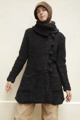 Manteau en Alpaga Bouclette — photo 2