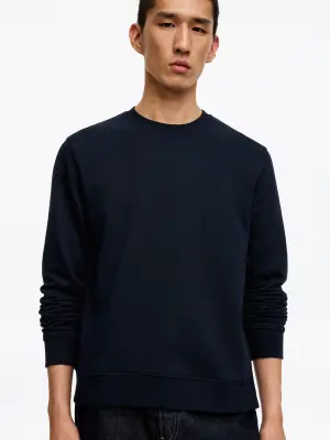 Sweat semi-épais - Bleu foncé — photo 3