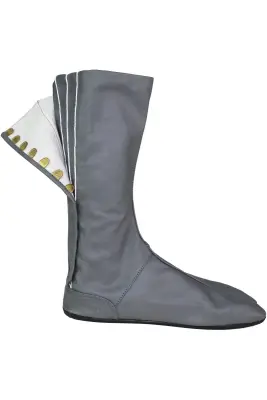 Bottes en cuir TUN Gris — photo 5