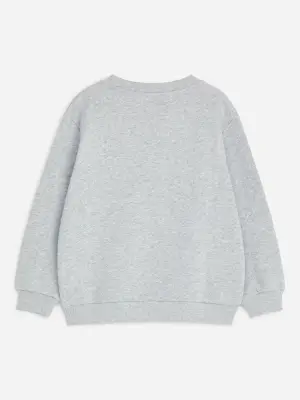 Sweat en éponge - Gris/Teckel — photo 1