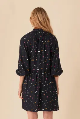 robe en viscose imprimée toulouse waly — photo 4