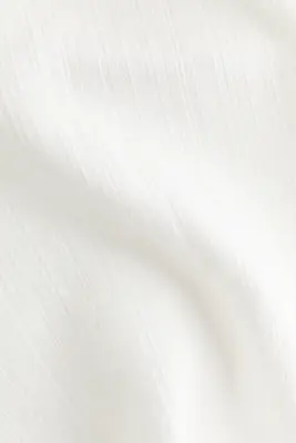 Chemise avec boutons noués - Crème — photo 5