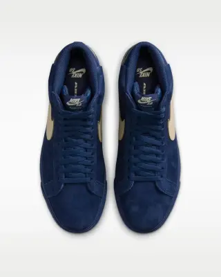 Chaussure Nike sb blazer mid –  coastal blue — photo 4
