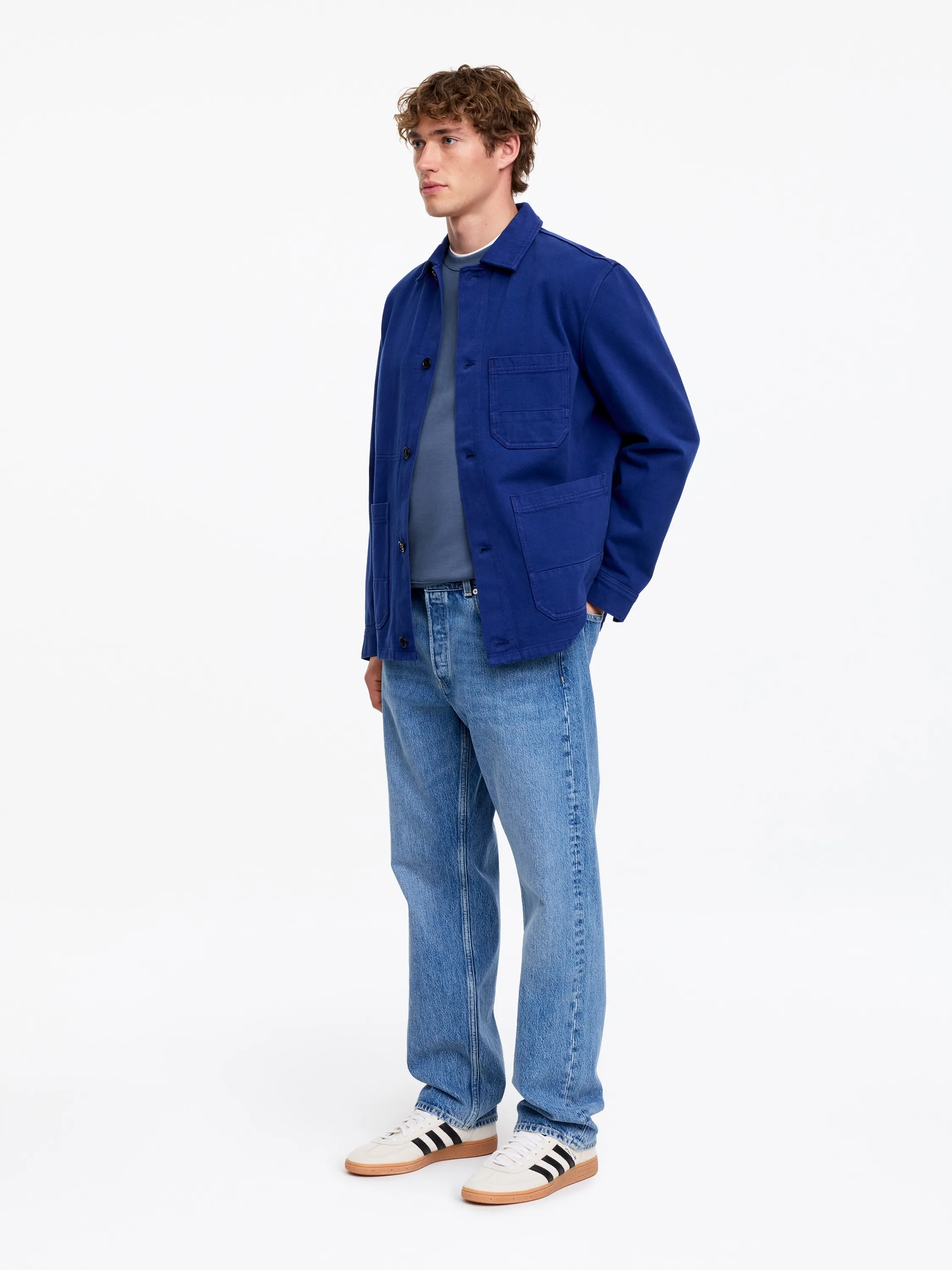 Sweat semi-épais - Bleu poudré