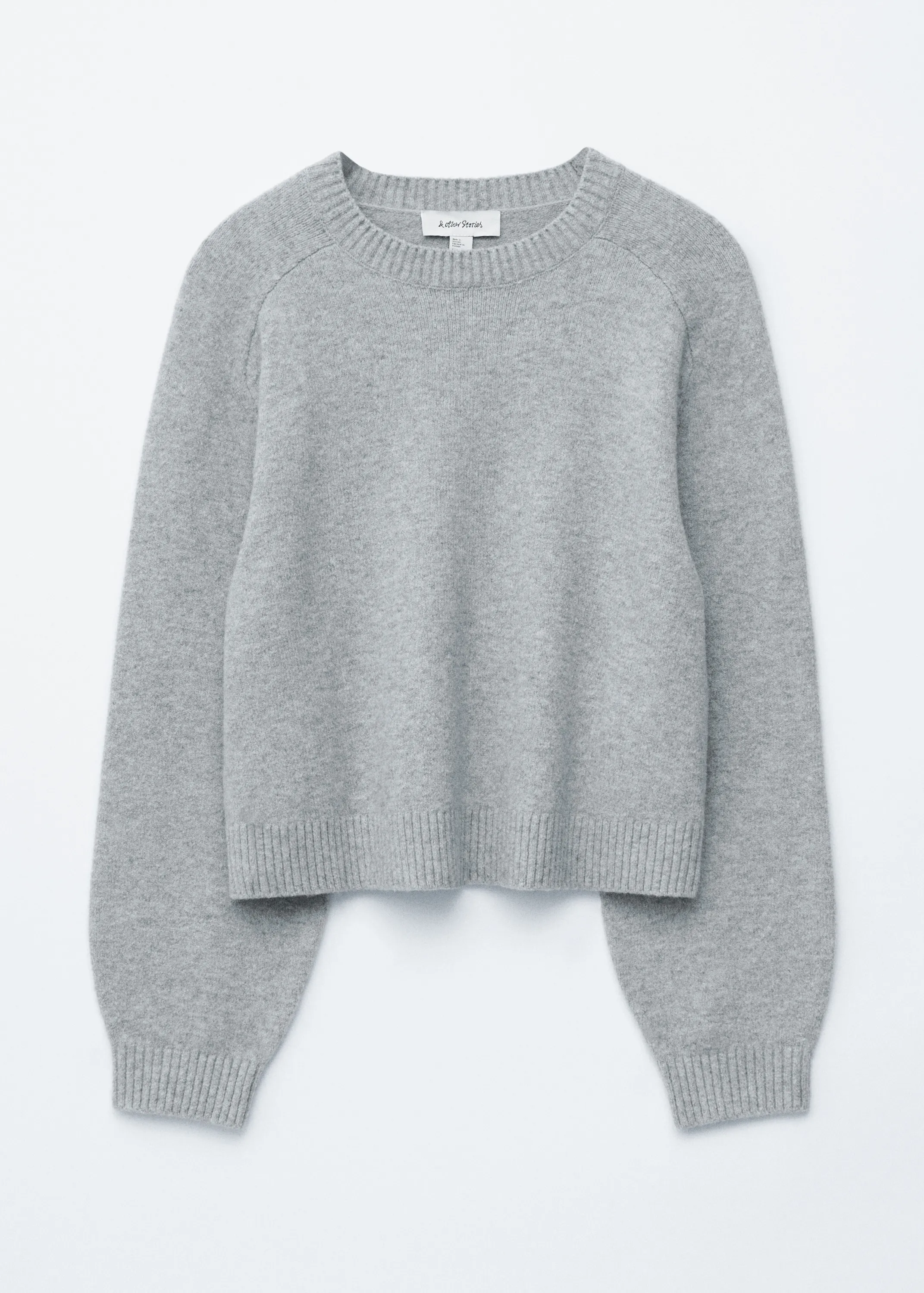 Pull en maille - Gris clair