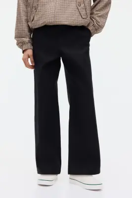 Chino Loose Fit en coton - Noir — photo 1