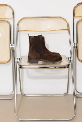 Boots Chelsea en cuir Femme — photo 2