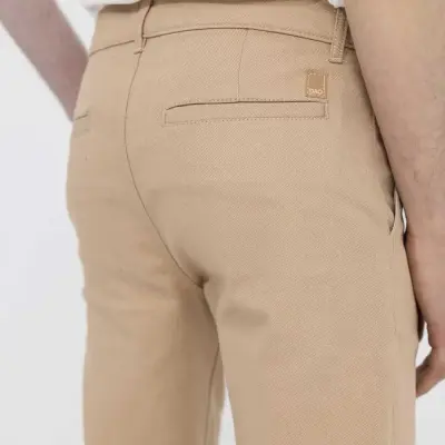 Chino beige demi slim Jeannot — photo 4