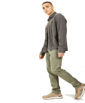 CAMEL ACTIVE PANTALON HOUSTON GRANDE LONGUEUR Kaki — photo 3