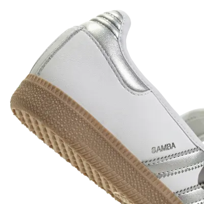 Adidas Mujer Samba Jane White Silver Metallic — photo 4