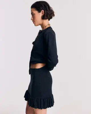Jupe Dorothée gris anthracite — photo 4