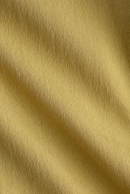 Robe en crêpe à effet drapé - Vert-jaune — photo 5