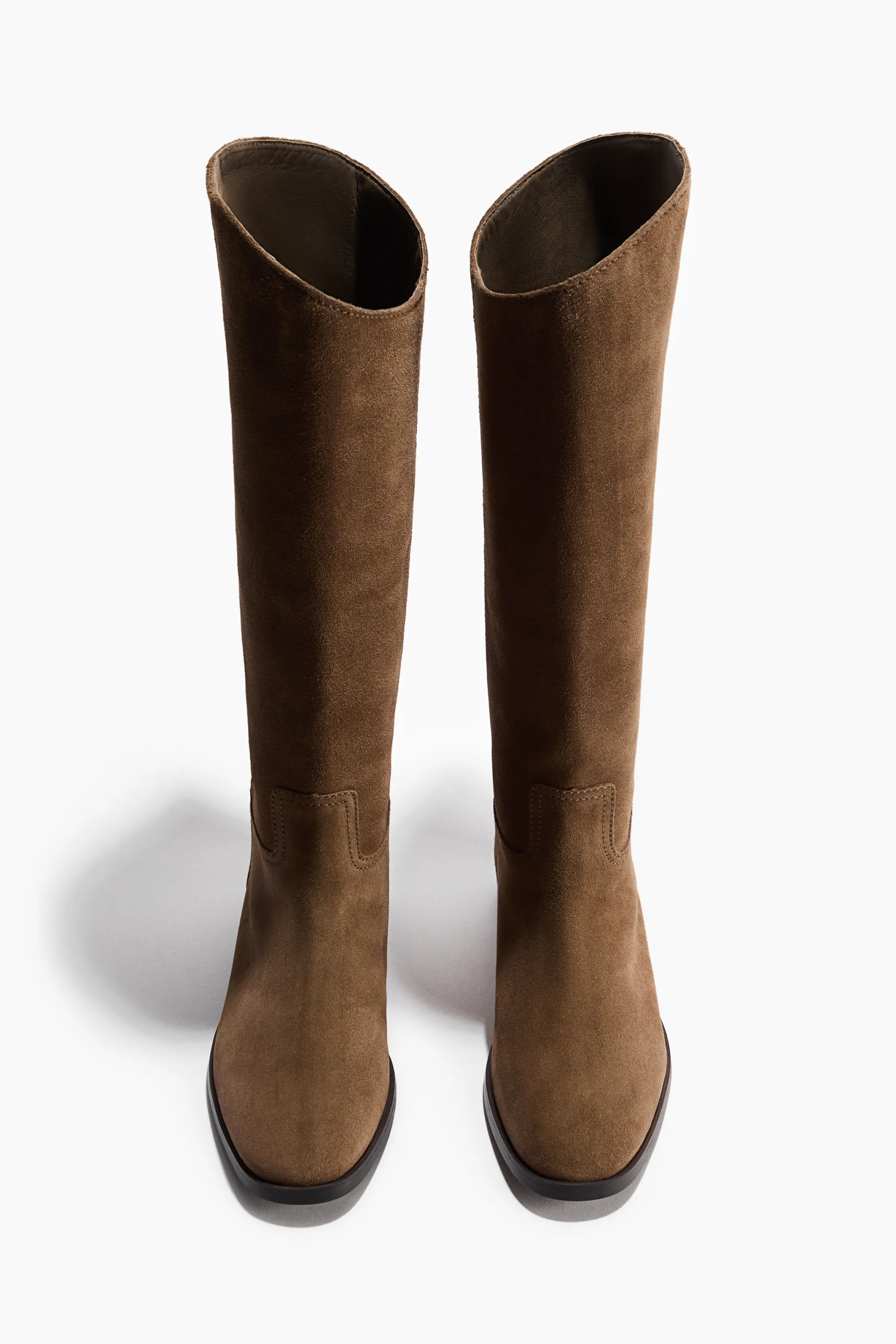 Bottes en cuir - Beige ancien
