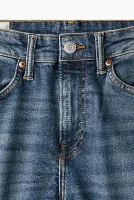 Slim Jeans - Bleu denim clair — photo 1